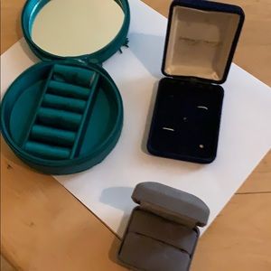 Empty  jewelry boxes